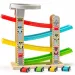 Autobahn-Set mit vier kleinen Autos Spielset - Woodyland