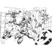 Avengers 2-in-1 Puzzle und Malbuch mit 48 Teilen, 35x25 cm – Lisciani