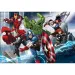 Avengers: Die Helden 2-in-1 60-teiliges Puzzle und Malbuch 50x35cm – Lisciani