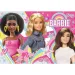 Barbie Beste Freundinnen 108-teiliges Glitzerpuzzle 50x35cm – Lisciani