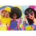 Barbie und ihre Freunde 2x60-teilige Maxi-Bodenpuzzle 50x35cm – Lisciani