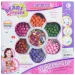 Beads Series: Schmuckherstellungsset mit über 100 bunten gepunkteten Perlen