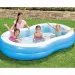 Bestway: Family Pool Lagoon Familien-Ovalpool mit zwei Ringen 262 x 157 x 46 cm