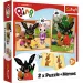 Bing und seine Freunde 2-in-1 Puzzle und Memory-Spiel - Trefl