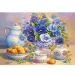 Blauer Blumenstrauß 1000-teiliges Puzzle - Trefl
