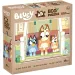 Bluey Hunde auf der Treppe 2-in-1 48-tlg. Eco Mini Puzzle und Malvorlage 35x25cm – Lisciani