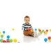 Bunte Bälle im Netz 100 Stück - D-Toys