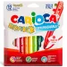 Bunte Maxi-Filzstifte 12 Stück - Carioca