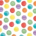 Bunte gepunktete Papierserviette – 2-lagig, 33x33 cm, 20er-Set