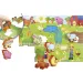 Carotina Baby: Bauernhof-Puzzle und Formensteckspiel – Lisciani