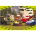 Cars 2-in-1 60-teiliges Eco Puzzle und Malset 70x50cm - Lisciani