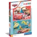 Cars 2x20 Stück Supercolor Puzzle - Clementoni