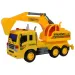City Truck: Bagger-LKW mit Licht und Sound 1/18