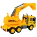 City Truck: Bagger-LKW mit Licht und Sound 1/18