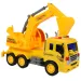 City Truck: Bagger-LKW mit Licht und Sound 1/18