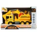 City Truck: Bagger-LKW mit Licht und Sound 1/18