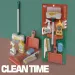 Clean Time Reinigungsset mit Zubehör