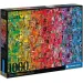 Colorboom Kollektion: Collage Puzzle 1000 Teile - Clementoni