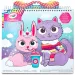 Crayola Creations: Tierische Mode Sticker-Zeichenset