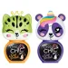 Crazy Chic: Lovely Nail Nagellack mit Tierfiguren-Pinselkopf 2er-Set in Gelb und Rosa - Clementoni