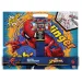 Das wunderbare Spider-Man Malset mit Aufklebern und 3 Wachsmalstiften
