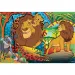 Der König der Löwen 2-in-1 24-teiliges Puzzle und Malbuch 50x35cm – Lisciani