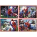 Der heldenhafte Spider-Man 4-in-1 70-54-48-35-teilige Puzzle - Trefl