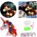 Diamant-Mosaik: Einhorn-Lampe Kreativ-Set