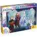Die Eiskönigin 2-in-1 Puzzle und Malset, 24 Teile, 35x25 cm – Lisciani