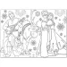 Die Eiskönigin Spaß und Musik 2-in-1 60-teiliges Maxi-Puzzle und Malset 70x50cm – Lisciani
