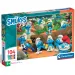 Die Schlümpfe Waldspaß 104-teiliges Supercolor Puzzle - Clementoni