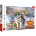 Die wichtigsten Sehenswürdigkeiten in Paris, Frankreich 2000-teilige Puzzle - Trefl