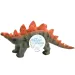 Dino World: Stegosaurus-Dinosaurierfigur aus Vinyl mit Geräuschfunktion und Baumwollfüllung in 35 cm Größe