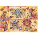 Disney+ - Klassische Charaktere 1000-teilige Puzzle mit Poster - Clementoni