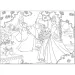 Disney Cinderella 2-in-1 Maxi 150-teiliges Puzzle und Malset 70x50cm - Lisciani