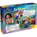 Disney Encanto 2-in-1 Maxi 2x60-teiliges Puzzle und Malset 50x35cm – Lisciani