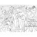 Disney Klassiker 2-in-1 Maxi 4x48-teiliges Puzzle und Malbuch 35x25cm – Lisciani
