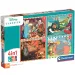 Disney-Klassiker 4-in-1 Supercolor Puzzle - Clementoni