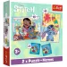 Disney+Lilo&amp;Stitch Puzzle und Memokarten 2-in-1 Set - Trefl