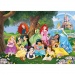 Disney Prinzessinnen 104-teiliges Super Color Puzzle - Clementoni