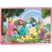 Disney Prinzessinnen 2-in-1 24-teiliges Puzzle und Malset 50x35cm – Lisciani