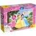 Disney Prinzessinnen 2-in-1 Maxi-Puzzle mit 35 Teilen und Malvorlage 70x50cm – Lisciani
