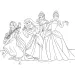 Disney Prinzessinnen 2-in-1 Maxi-Puzzle mit 35 Teilen und Malvorlage 70x50cm – Lisciani