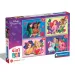 Disney Prinzessinnen 4-in-1 Puzzle - Clementoni