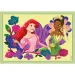 Disney Prinzessinnen 4-in-1 Puzzle - Clementoni