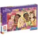 Disney+Prinzessinnen: Maxi Super Color Puzzle 24 Teile - Clementoni