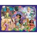 Disney Prinzessinnen und ihre Tiere 2-in-1 24-teiliges Eco Mini-Puzzle und Malbuch 35x25 cm – Lisciani