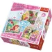 Disney Prinzessinnen und ihre kleinen Lieblinge 3-in-1 Puzzle - Trefl