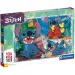 Disney+Stitch 104-teiliges Maxi Supercolor Puzzle - Clementoni