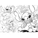 Disney Stitch 2-in-1 Maxi 24-teiliges Puzzle und Malset 70x50cm - Lisciani
